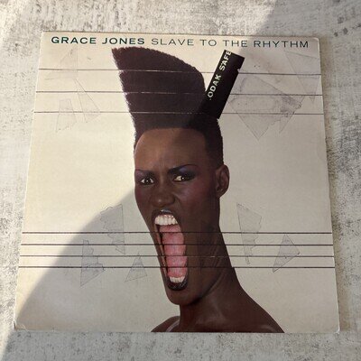 “SLAVE TO THE RHYTHM” BY GRACE JONES VINYL ALBUM LP RECORD 1985 UK