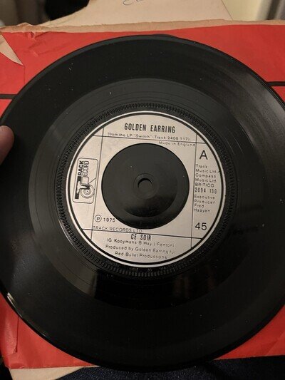 Golden Earring Singles x 3 7" Singles