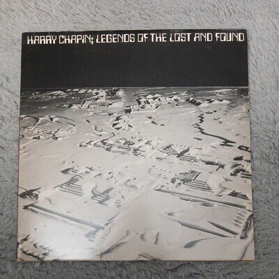 HARRY CHAPIN- LEGENDS OF THE LOST AND FOUND DOUBLE VINYL ALBUM VG+/EX