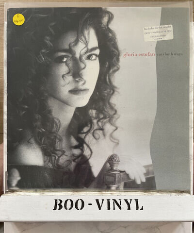 Gloria Estefan - Cuts Both Ways - Vinyl LP 1989 Epic 465145 1 Lyric Inner EX/EX