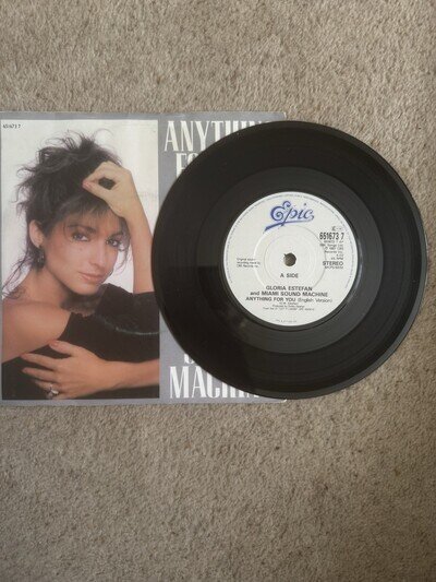 Gloria Estefan - Anything For You (Epic 1988) 7" Single