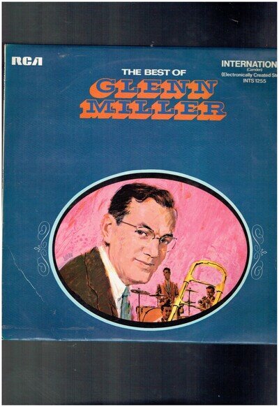 GLENN MILLER AND HIS ORCHESTRA THE BEST OF GLENN MILLER VINYL ALBUM