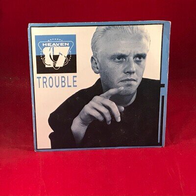 HEAVEN 17 Trouble 1987 UK 7" vinyl single EXCELLENT record original 45
