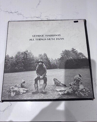 George Harrison All Things Must Pass 3LP Boxset STCH -1-639 -1970 Apple Records