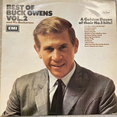 Buck Owens - Best Of Vol 2 - LP on Vinyl - Capitol Records- ST2897