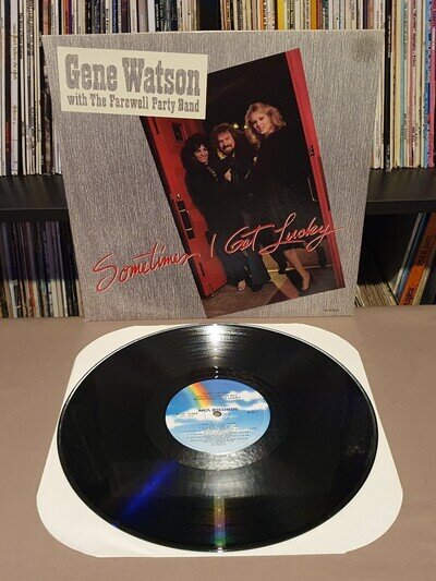 GENE WATSON & FAREWELL PARTY BAND Sometimes I Get Lucky *1983 USA Press* MCA5384
