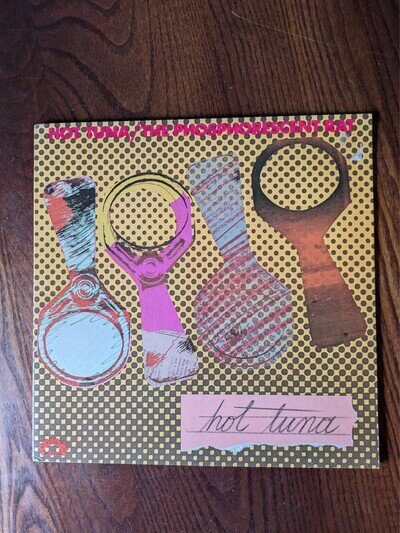 Hot Tuna ‎- The Phosphorescent Rat - 12" Vinyl Record LP Album 1973 BFL1-0348