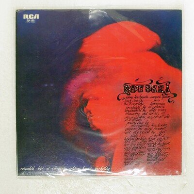 HOT TUNA S/T RCA PG103 Japan VINYL LP