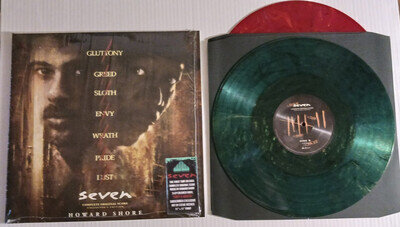HOWARD SHORE - Seven OST Subscriber Only "Envy & Wrath" Vinyl WAXWORK RECORDS!