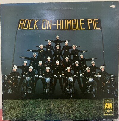 Humble Pie Rock On 1971 UK First Press A1/B1 A&M Lp AMLS-2013 Marriott Frampton