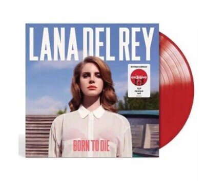 Lana Del Rey - Born to Die - Target USA Import Red Vinyl LP - NEW SEALED
