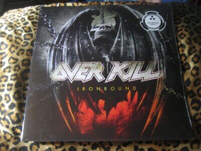 OVERKILL ironbound GREEN MARBLE VINYL 2-LP 2020 sodom kreator exodus