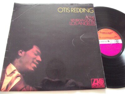 OTIS REDDING ~ AT THE WHISKY-GO-GO LOS ANGELES ** 1968 UK Plum/Red ATLANTIC LP
