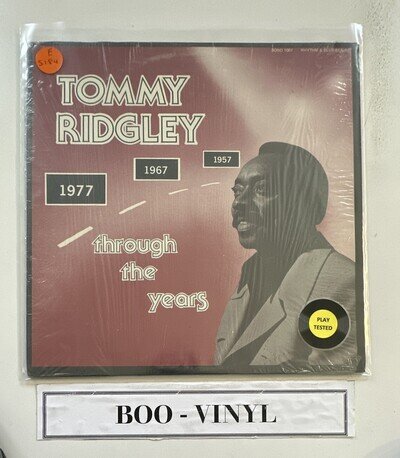 TOMMY RIDGLEY: Through the Years US R&B SONO 1007 New Orleans Vinyl LP EX / NM