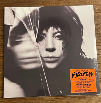 Lady Gaga 💜Mayhem 💜Spotify Fans Violet Vinyl. Sold Out Worldwide Colour LP
