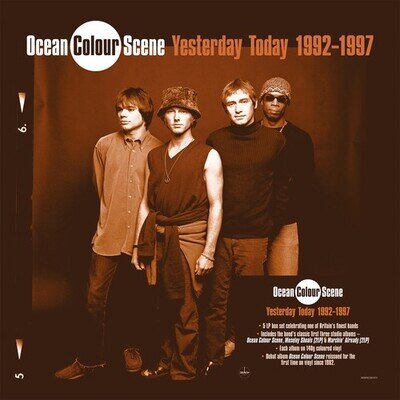 Ocean Colour Scene : Yesterday Today 1992-1997 VINYL Limited 12" Album