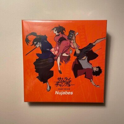 Nujabes Samurai Champloo 20th Anniversary 7-Inch Vinyl Box Set OST Limited Japan