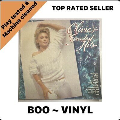 Olivia Newton-John's Greatest Hits. 12" Vinyl LP Record EX / EX Condition