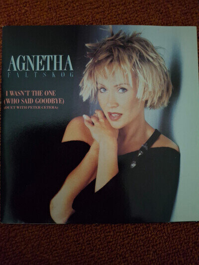 Vinyl 7' Single Agnetha Fältskog & Peter Cetera - I wasn't the One (1987)