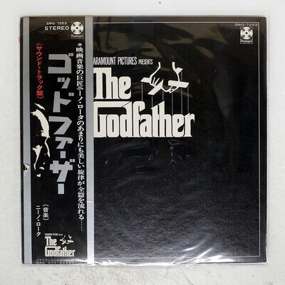 OST(NINO ROTA) GODFATHER PARAMOUNT SWG7253 Japan OBI VINYL LP