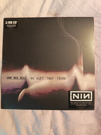 Nine Inch Nails The Hand That Feeds 10in Vinyl Single 2005 Halo 18