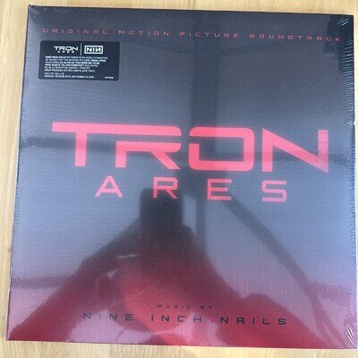 Nine Inch Nails Tron: Ares Soundtrack-Limited Edition Black And Red 2LP + Poster