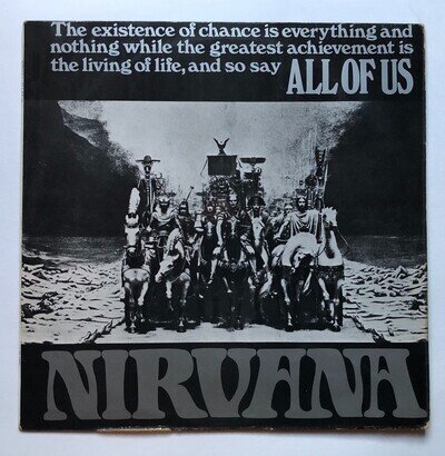 Nirvana ‎– All Of Us, 1968 UK Island 1st Press LP