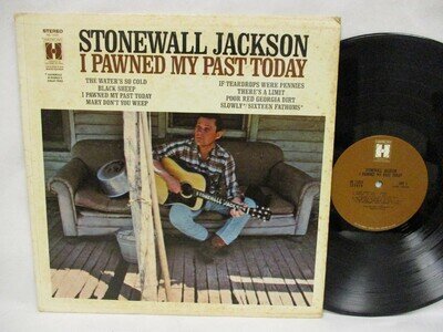 Stonewall Jackson I Pawned My Past Today 1969 Record Honky Tonk Country HS 11324