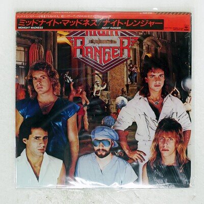 NIGHT RANGER MIDNIGHT MADNESS CBS 25AP2702 Japan SHRINK CAP OBI VINYL LP