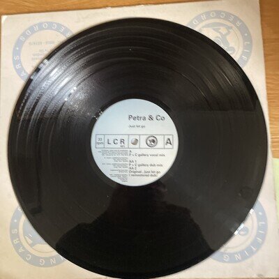 Petra & Co-Just Let Go/dub Mix/remastered Dub 12” Vinyl House Electronics 1990s