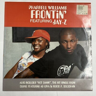 Pharrell Williams – Frontin' - Arista 12" Vinyl 2003 UK