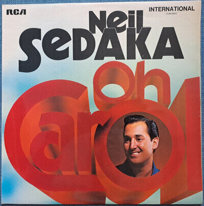 NEIL SEDAKA - OH CAROL - 12" Vinyl Album LP RECORD - NEAR MINT