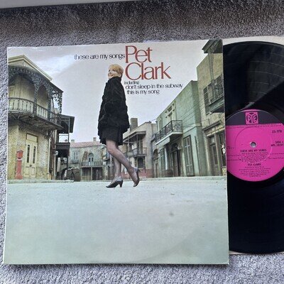 PETULA CLARK…”These Are My Songs”…PYE (1st press)…VINYL LP…(1967)…Ex++