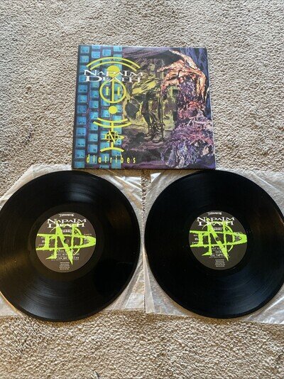 Napalm Death Diatribes 2 x 10" LP Album vinyl record 1995 in gatefold MOSH 141