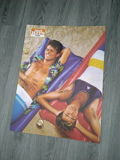 Wham! / John Taylor Double Sided Smash Hits Poster