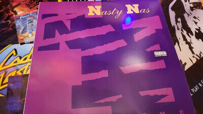 NASTY NAS Halftime & Davy D, Davys Ride 12" Vinyl, un tested.