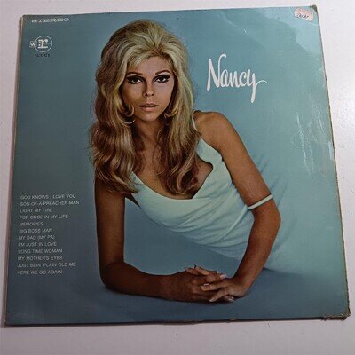 Nancy Sinatra / Nancy 1969 LP / POP 60's / VINYL EX / FAST POST b