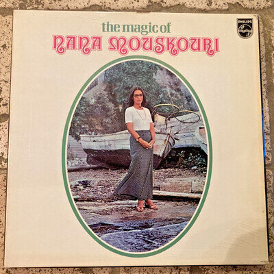 THE MAGIC OF NANA MOUSKOURI - VINYL 4LP RECORDS BOX SET PHILIPS 6868 007💥