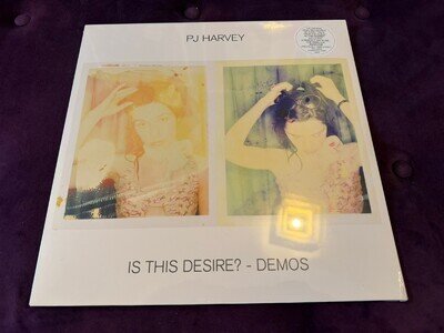 ROCK / PJ Harvey: 'Is This Desire? - Demos' Black 12" Vinyl LP Album (Sealed)