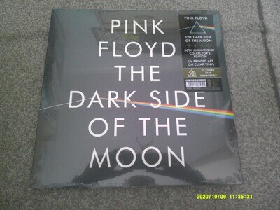PINK FLOYD The Dark Side Of The Moon 2023 UV PRINTED ART ON CLEAR VINYL sealed