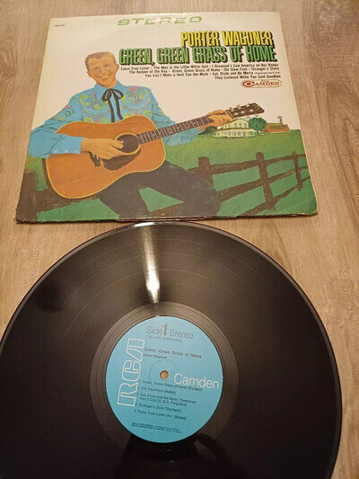 Porter Wagoner Green, Green Grass of Home CAS 2191 Vinyl Record LP 1968