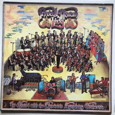 Procol Harum + Edmonton Symphony Orchestra - Live ( UK LP) CHR 1004