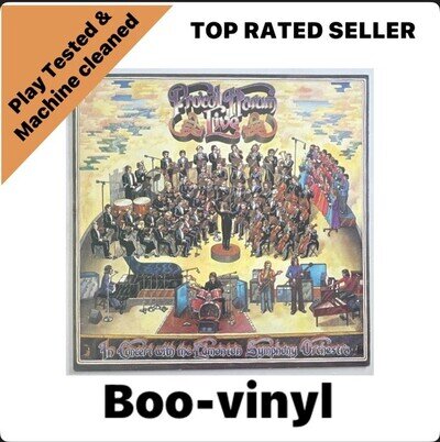 Procol Harum - Live - In Concert With The Edmonton Symphony Orchestra Lp EX / EX