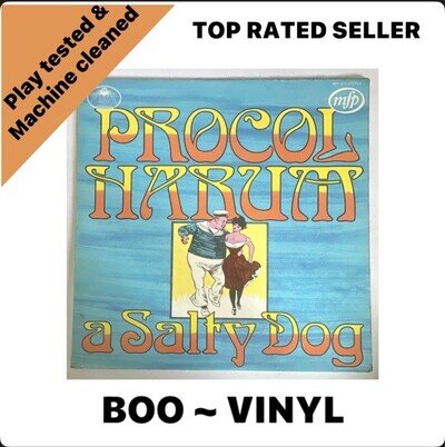 Procol Harum – A Salty Dog - Vinyl LP Record EX / VG+ Con