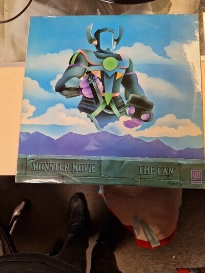 CAN / Monster Movie LP UK 1st Press UAS29094 BURGUNDY LABEL A1/G1 Krautrock EX
