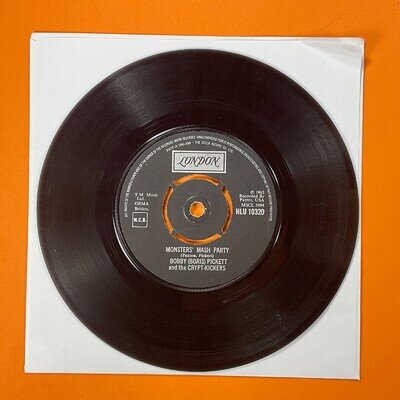 Bobby (Boris) Pickett, Monster Mash 7’ Vinyl Single Record