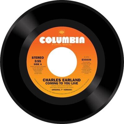 CHARLES EARLAND Coming To You Live - New Jazz Funk Soul 45 (Expansion) 7" Vinyl