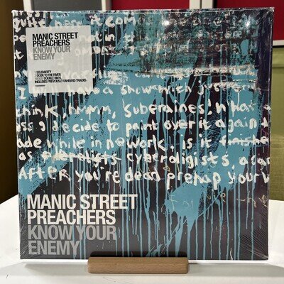 Manic Street Preachers Know Your Enemy Deluxe 2022 New Sealed 180g 2 x Vinyl LP