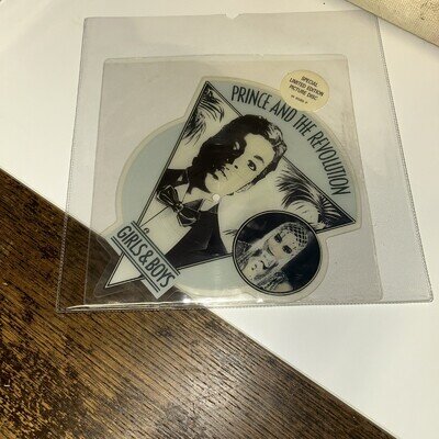 PRINCE - Girls And Boys - Very Rare UK Shaped Picture Disc single