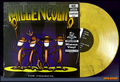MILLENCOLIN For Monkeys LP on COLOR VINYL New SEALED yellow/black smoke